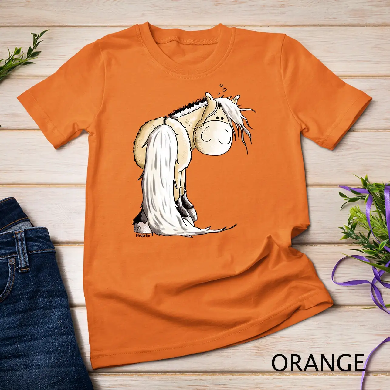 Happy Fjord Horse I Norwegian Fun T Shirt Sweat