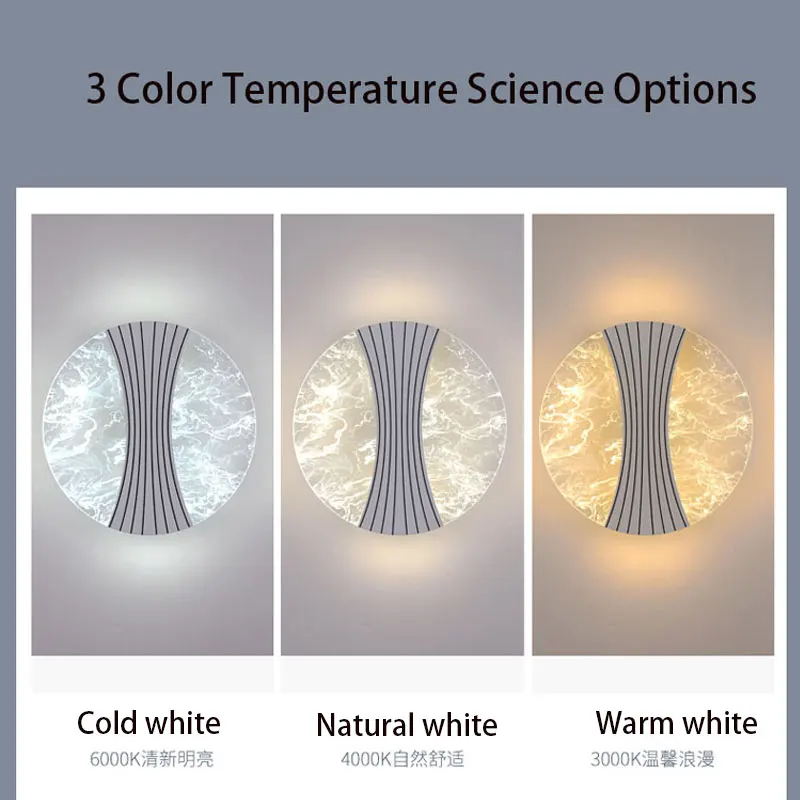 الاكريليك متصدع موجة الدخان الجدار مصباح الشمال ضوء الفاخرة الإبداعية السرير غرفة نوم بسيطة الحديثة خلفية الجدار الخفيفة #6