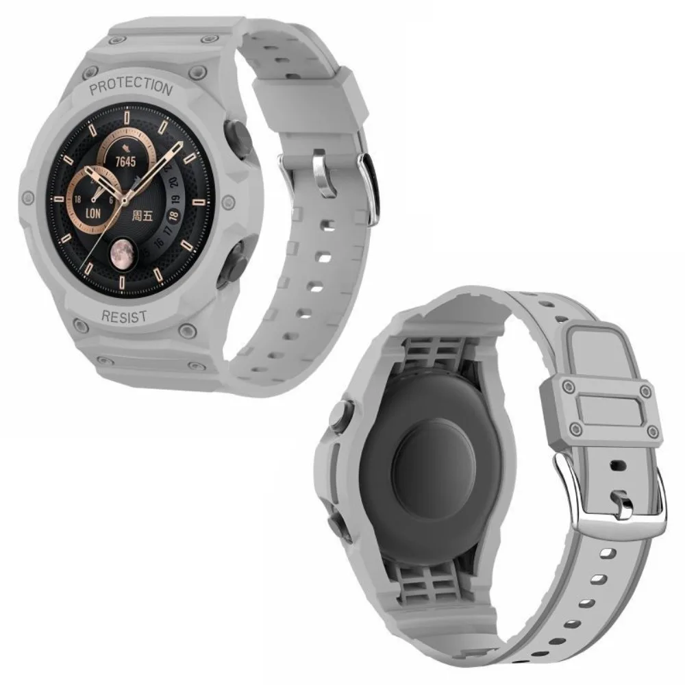 Bracelet de montre réglable en TPU pour Huawei Watch, boîtier de montre de style sport, prévention des chutes, housse de protection pour montre GT3, GT2, 46mm, nouveau