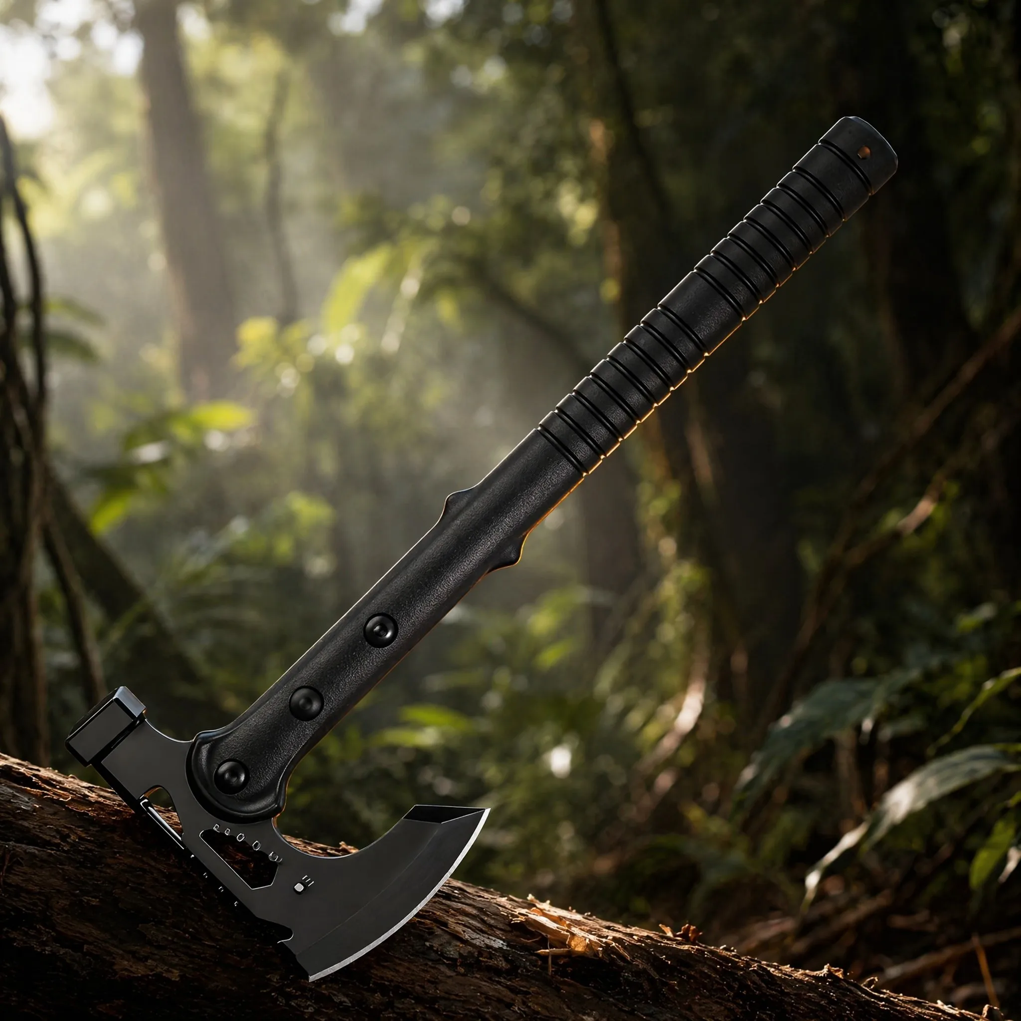 Outdoor Axe 2-Piece Kit - Multifunctional Tactical Hatchets with Sheaths, Outdoor Axe, Hack Axe, Camping Multipurpose Axe，All-in-One Survival Tools for Camping, Bushcraft, and Outdoor Work - view 7