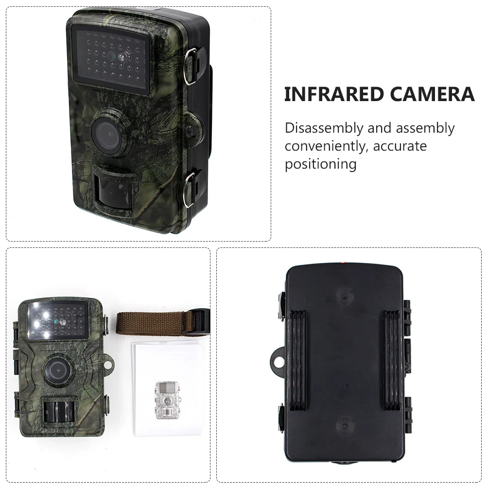 

1Set Outdoor Night Camera Infrared Trail Camera Waterproof Hunting Wildlife Observation Anti-Theft Monitoring Long Standby