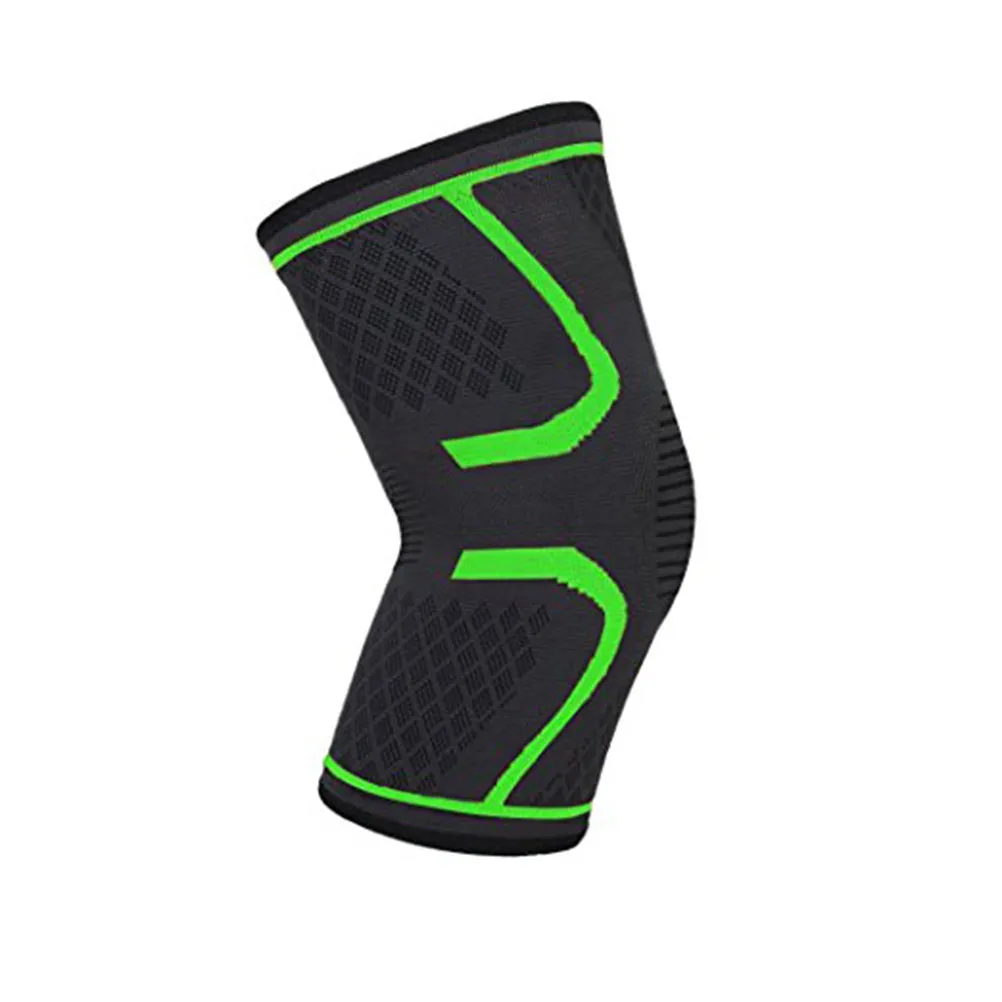 Knee Protector Brace with Optimal Durability Comfort Washable Support for Running Hiking Sports Recovery Surgery Size M Green