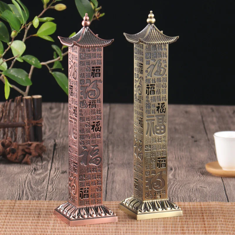 

Retro Vertical Incense Burners, Lotus, Dragon, Phoenix Incense Base, Indoor Aroma Rack, Living Room Decor, Home Fragrance