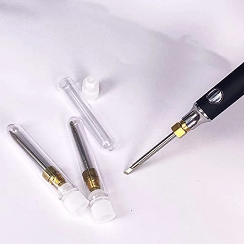 طرف مكواة لحام USB محمول ، ملحقات إعادة صياغة اللحام ، واجهة ، 3 *