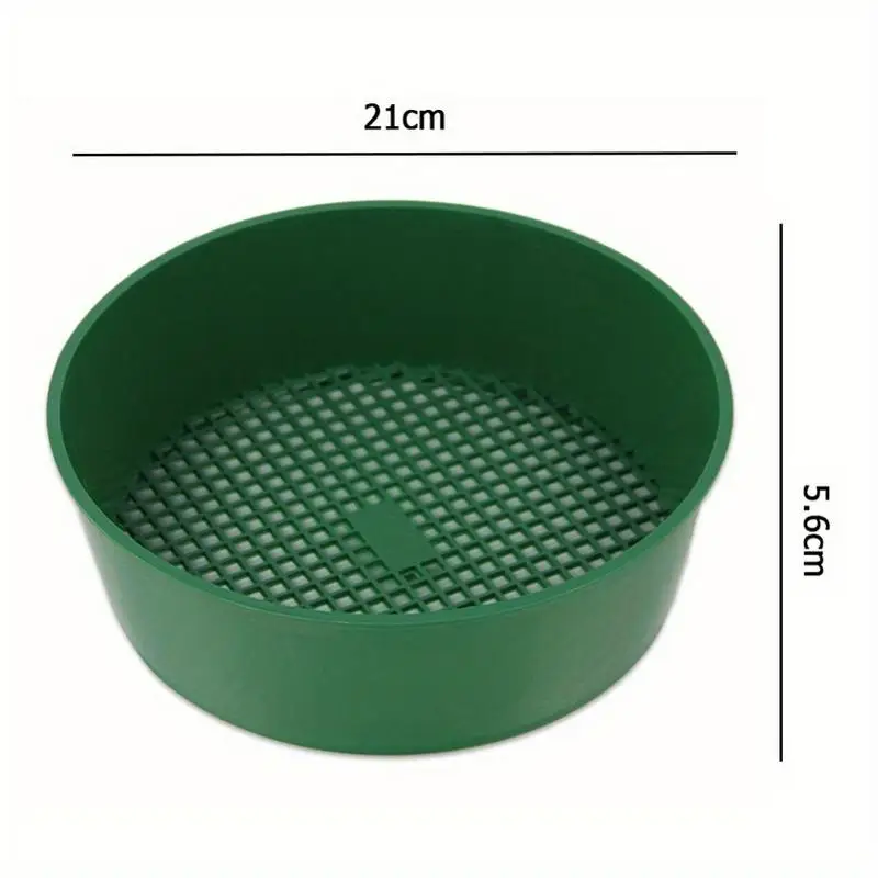 Soil Sieve Filter Mesh Garden Soil Filter Jardin Net Sifter Plastic Home Garden Plant Tools
