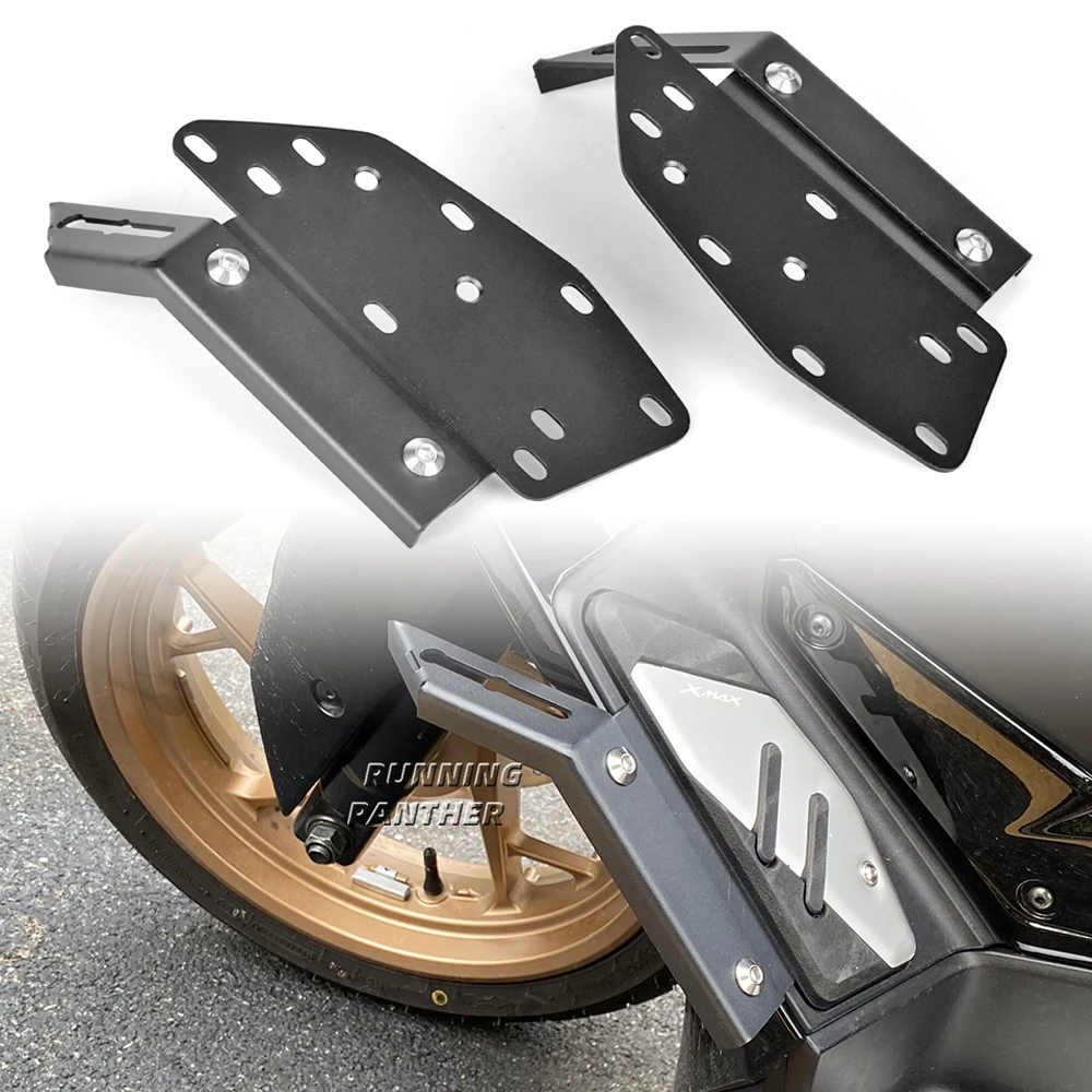 For Yamaha X-max Xmax 300 X-max300 Xmax300 2023 Motorcycle Accessories Spotlight Sport Fog Light Fixed Bracket Support Holder