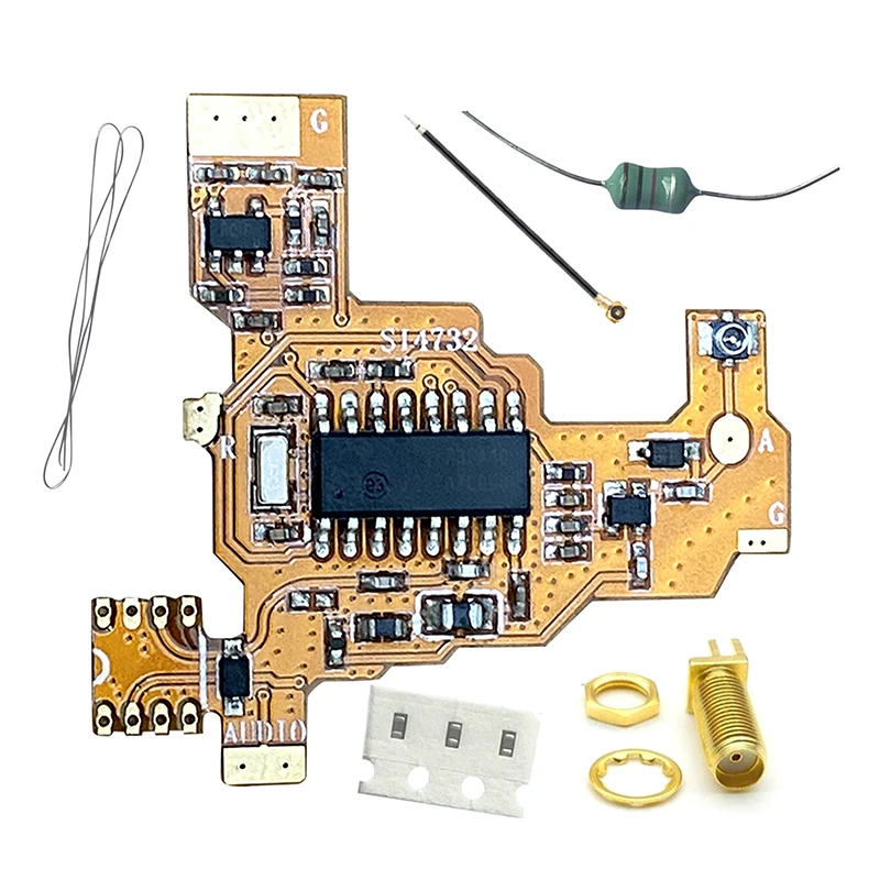 1set New SI4732 Chip And Crystal Oscillator Component Modification Module For Uvk5/k6 PLUS For Quansheng UV-K5 Accessorie