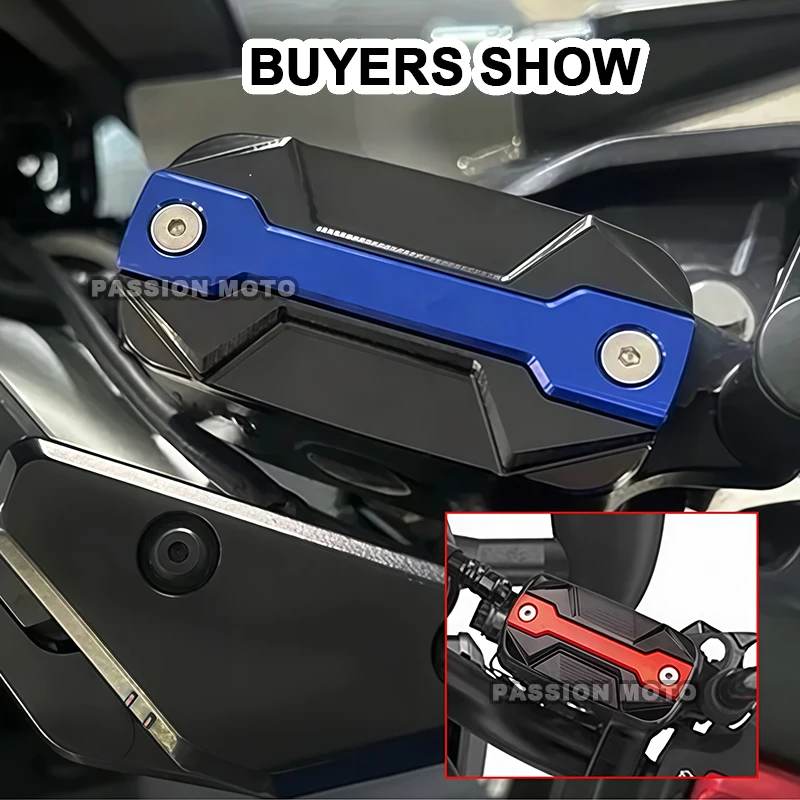 Motorcycle CNC Front Brake Fluid Reservoir Cover For Honda X-ADV750 XADV750 XADV 750 NC750X 2017-2024 FORZA750 NSS750 2025 2026