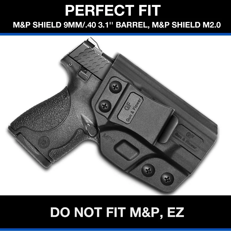 

Подходит только для Smith Wesson M&P Shield 9 мм/ .40 3.1'/MP Shield M2.0, кобура для переноски с внутренним поясом, полимерная тактическая сумка для правой руки