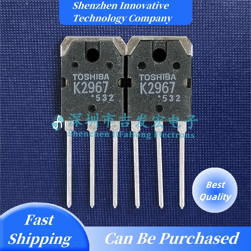 10PCS 2SK2967 K2967  TO-3P 250V 30A Best Quality   Fast Shipping In Stock