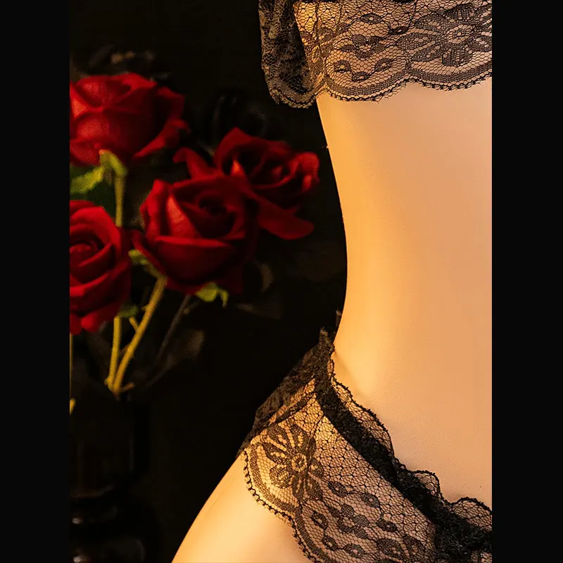 With Pearls Bra And Thong Hot Crotchless Erotic Lingerie For Adult Woman body Set Sexy Accessories Couple Toys night Underwear - Image 6
