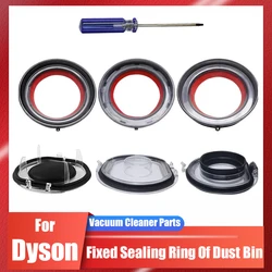 Lid For Dyson V7 V8 V11 V10 V12 V15 Vacuum Cleaner-Top Fixed Sealing Ring Of Dust Bin Replacement Dust Collection Parts ﻿