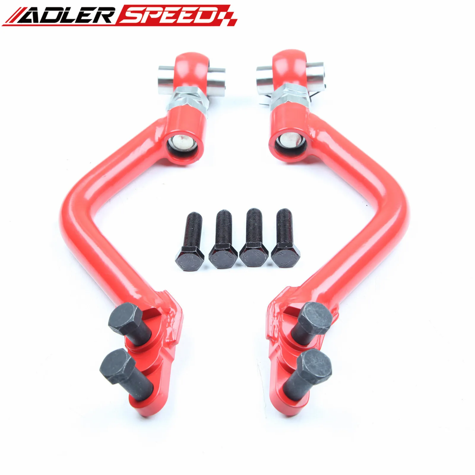 2PCS Adjustable Front Tension Rod Arms Set For Toyota Chaser JZX90/JZX100/JZX110