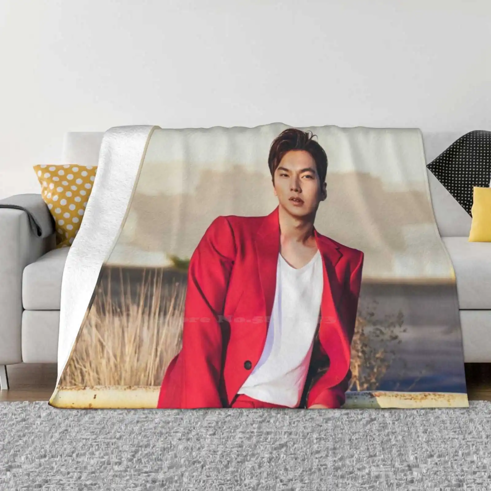 Lee Min Ho [ Click To See Other Items With This Design ] Four Seasons Comfortable Warm Soft Throw Blanket Lee Min Ho Minho Boys