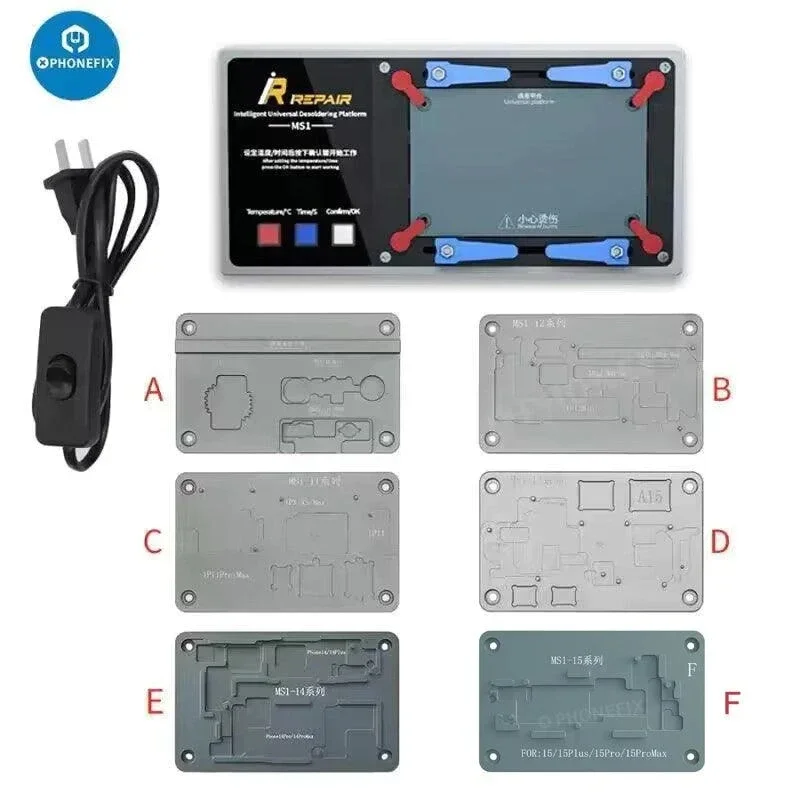 Mijing iRepair Desoldering Platform Heating Station For iPhone11 12 13 14 15 16Promax Screen Stand Separation Motherboard Repair