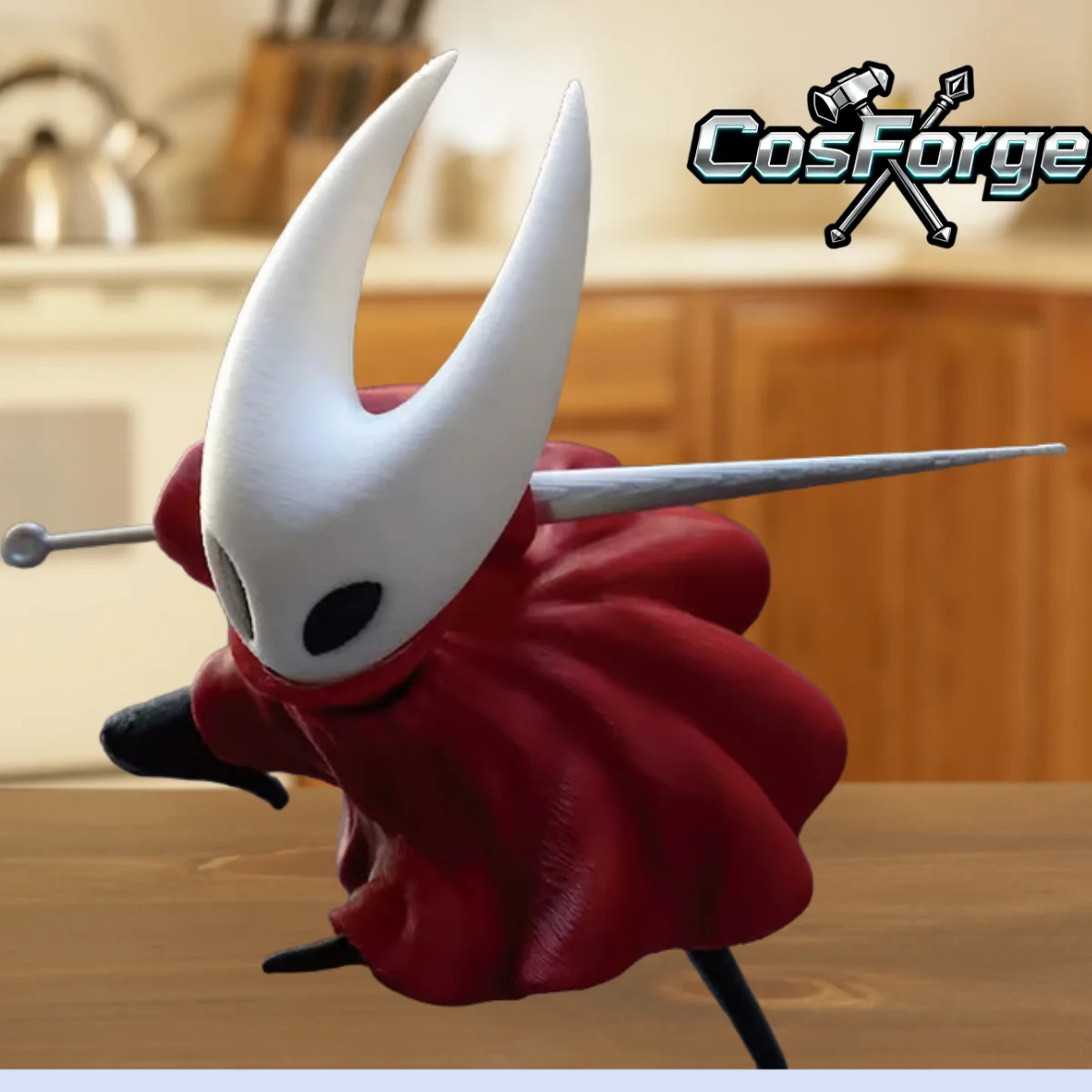 

Полый рыцарь Silksong Hornet 3D печатный магнит на холодильник костюм реквизит Cosolay