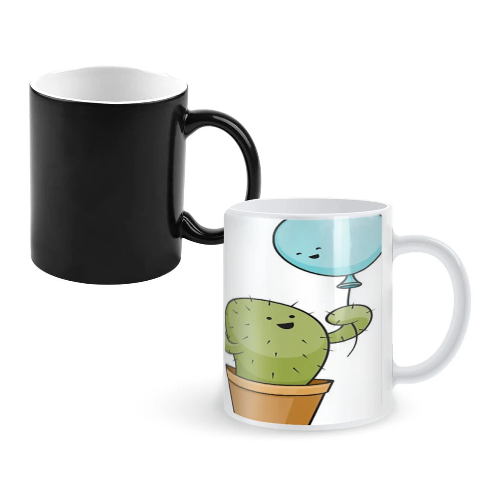 

Love knows no boundsCoffee Mugs And Mug Creative Color Change Tea Cup Ceramic Milk Cups Novelty Gifts