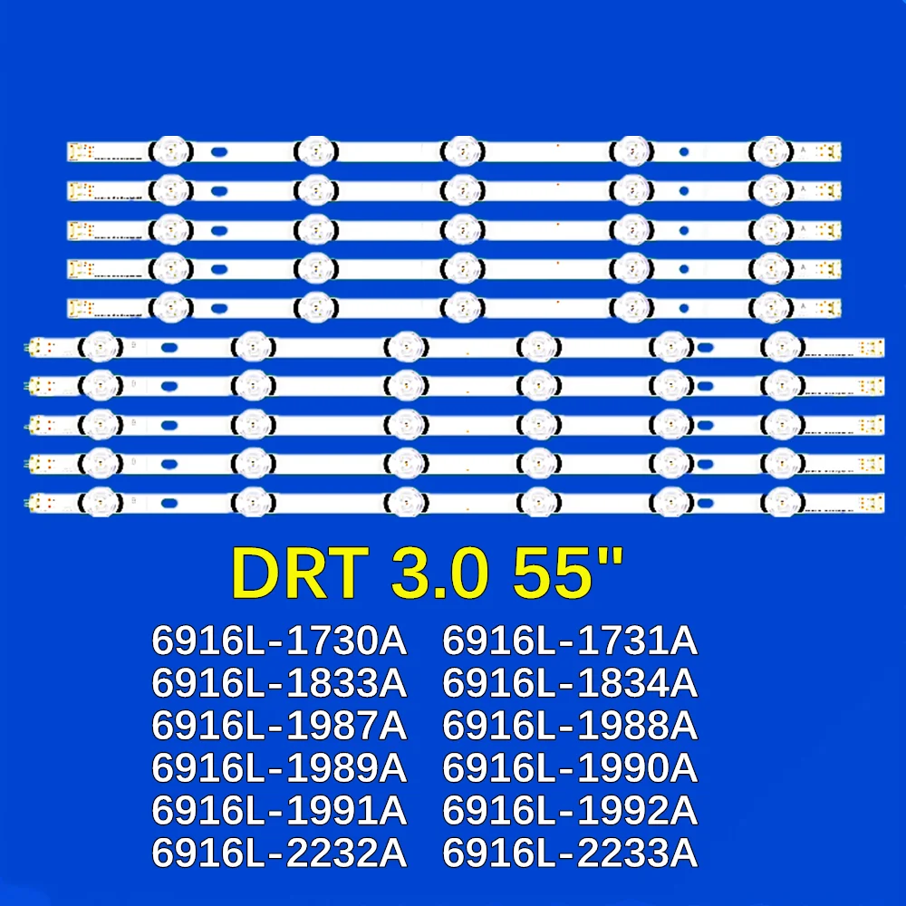 

LED Strip for 55LB5500 55LB5700 55LB5800 55LB6200 55LF5800 55LB550V 55LB570V 55LB580V 55LB620V 55LB630V 55LB650V DRT 3.0 55"