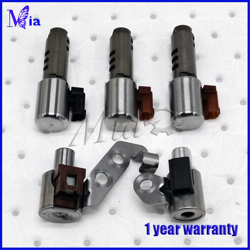 U140E U240E U241, Automatic Transmission Control Solenoid 5-Piece Replacement Kit,For Toyota Camry RAV4 Lexus