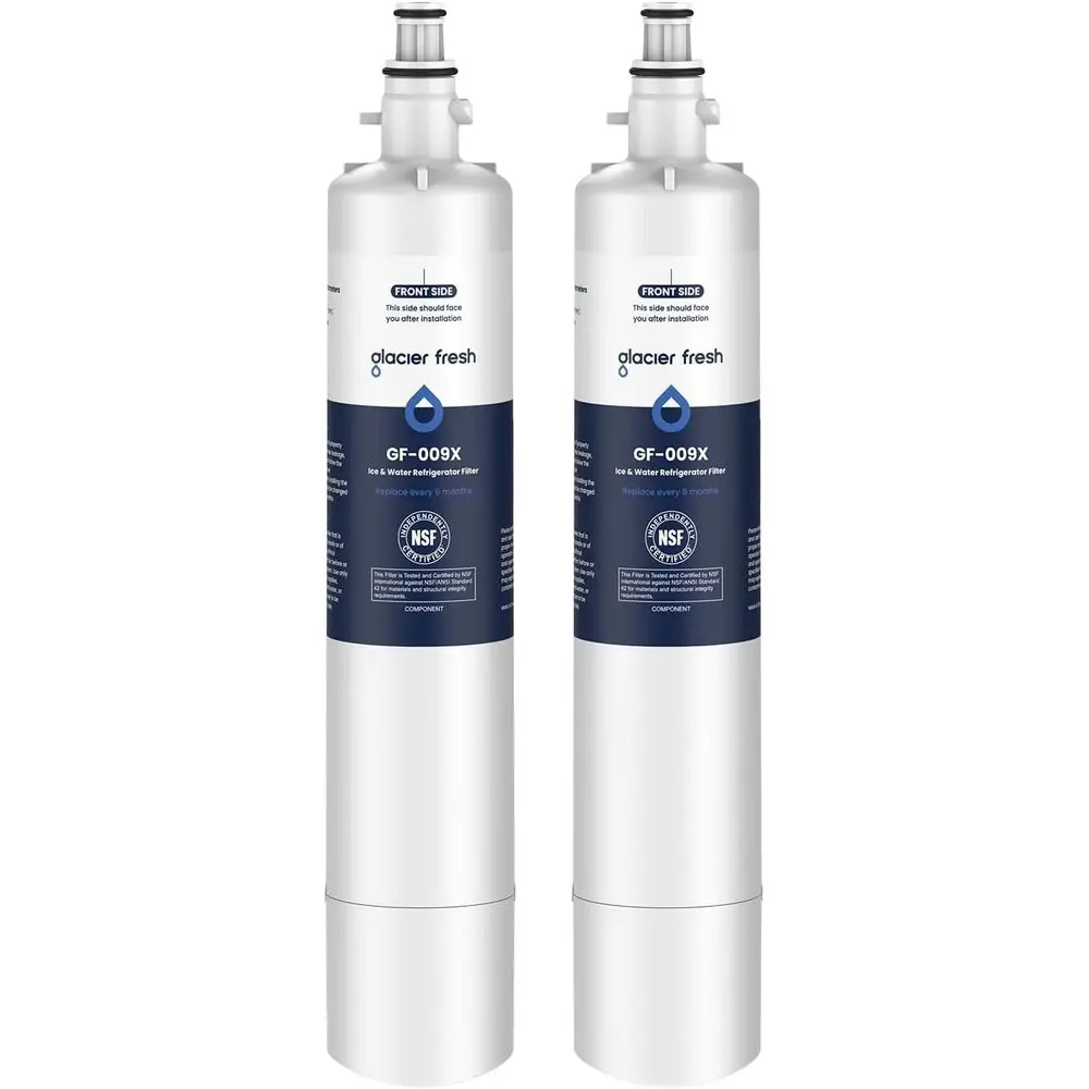 

2 Pack Replacement Refrigerator Water Filter, Compatible with Various Models