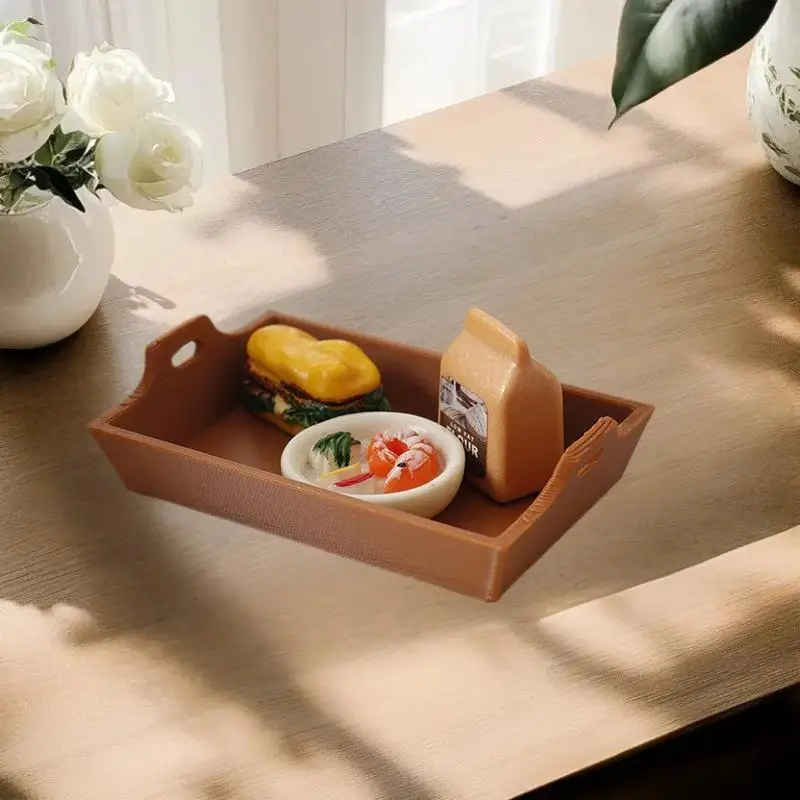 Accessoire pour maison de poupée à l'échelle 1:12, modèle de vaisselle de scène de vie, jouet décoratif, meuble de simulation en une seule pièce.