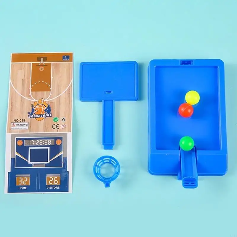 Toy Toy Handheld Basketball Pertempuran Bola Basket Pendidikan Untuk Orang Dewasa Laki -laki L8RB