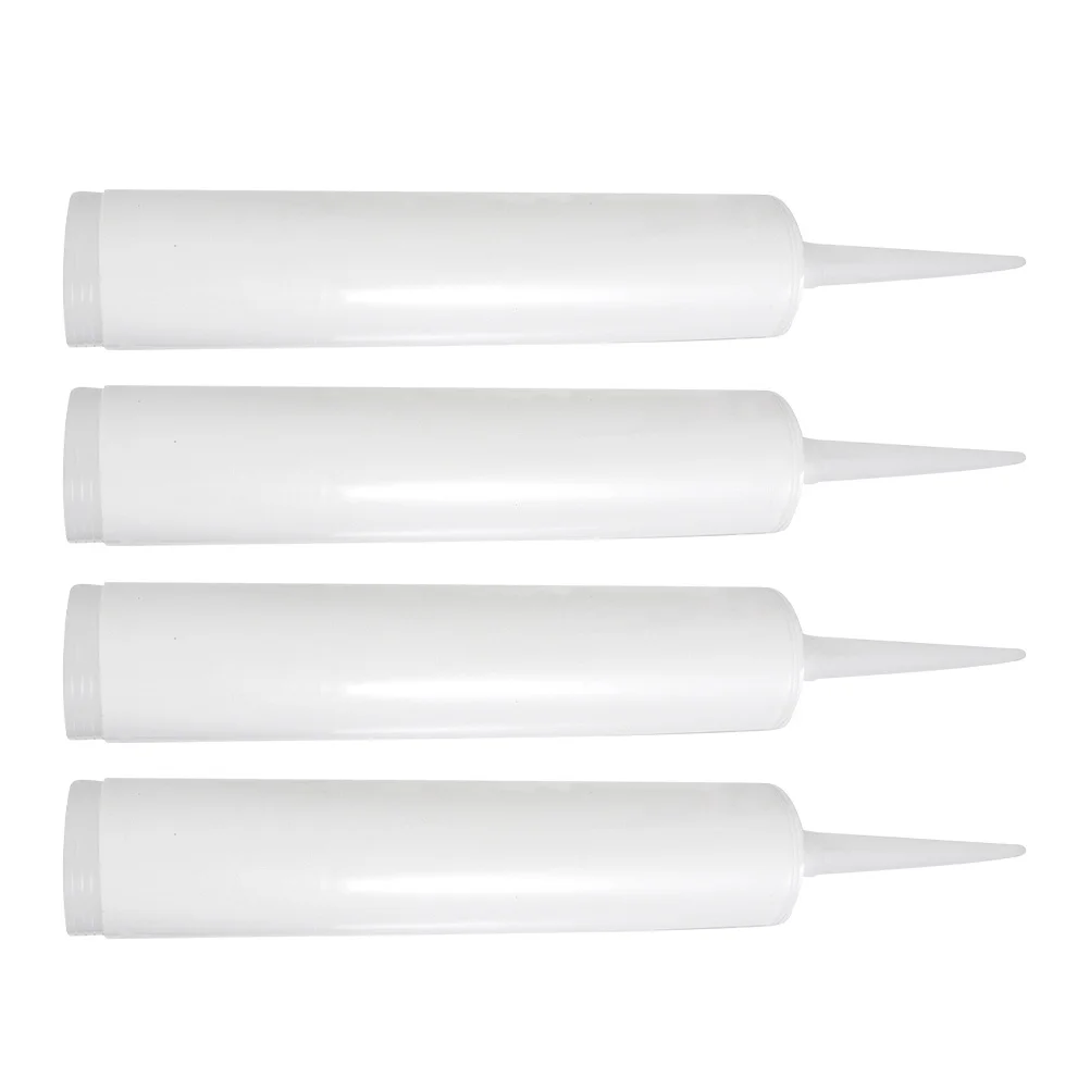 Tubos de calafateo vacíos, recargables, reutilizables, portátiles, para reparación de fugas de grietas, uso doméstico, tubo de calafateo vacío, 4 Uds.