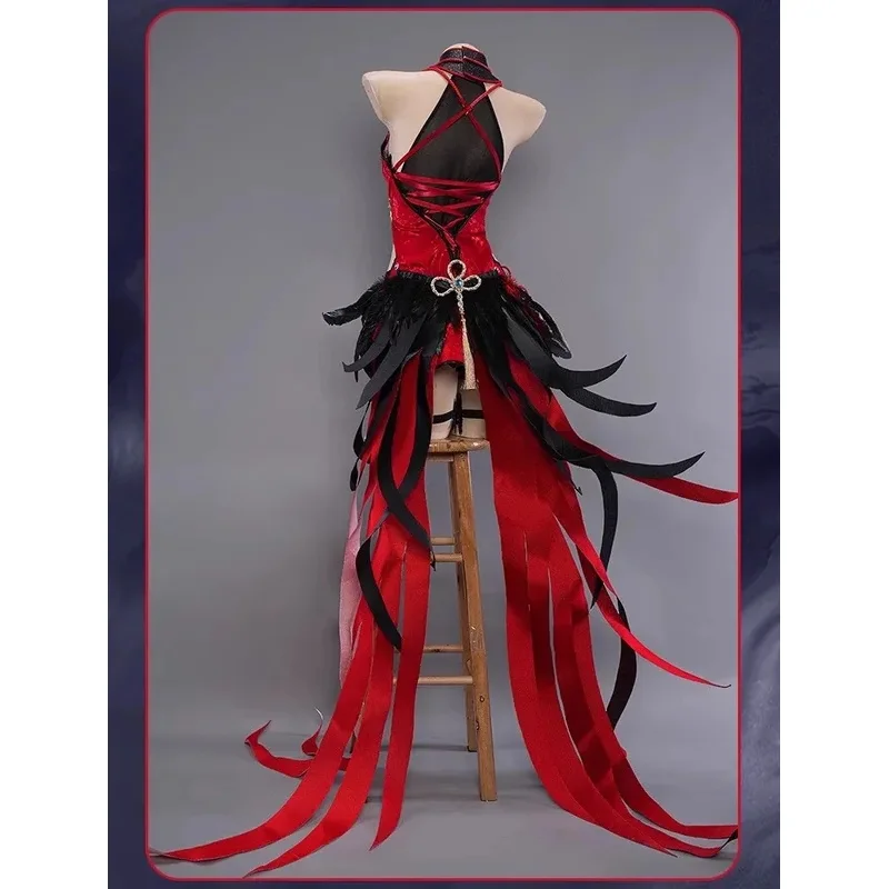 【Wetrose】متوفر في المخزون ملابس جديدة من Shenhe Frostflower Dew أزياء فانوس طقوس التأثيرية فستان Genshin Impact Doujin لعيد الهالوين وعيد الميلاد