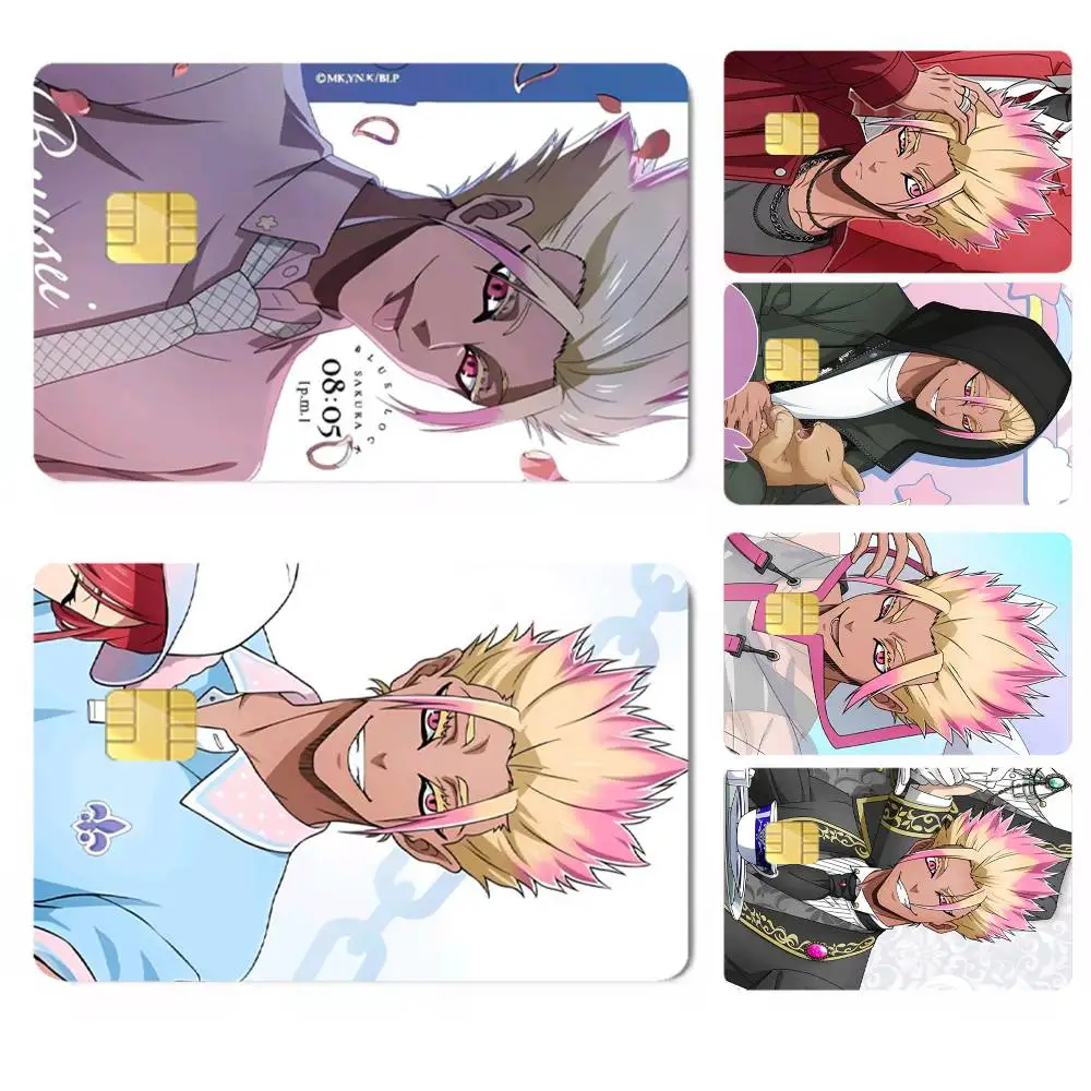 Blue Lock-k Shidou R-Ryusei Credit Card HD Stickers Premium matte film effectively prevents fingerprints and daily abrasion.