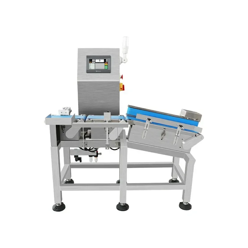Food Packaging Line Conveyor Carton Box Dynamic Belt Weighing Scale Checkweigher Machine