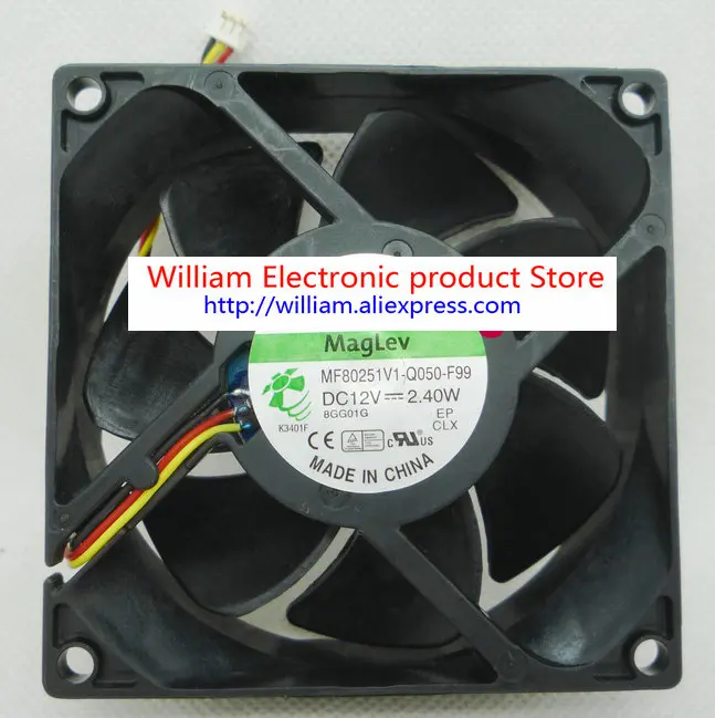 

New Cooling Fan for Optoma Projector DM10 KDE1208PTV2 8025 12V 2.4W MF80251V1-Q050-F99