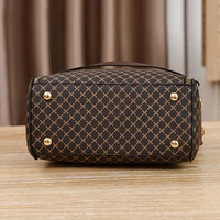 New Women Handbag Bag Luxury Design Bucket Shoulder Crossbody Bag Flip Check Print Large Capacity Single Shoulder Straddle Bag - Image 4