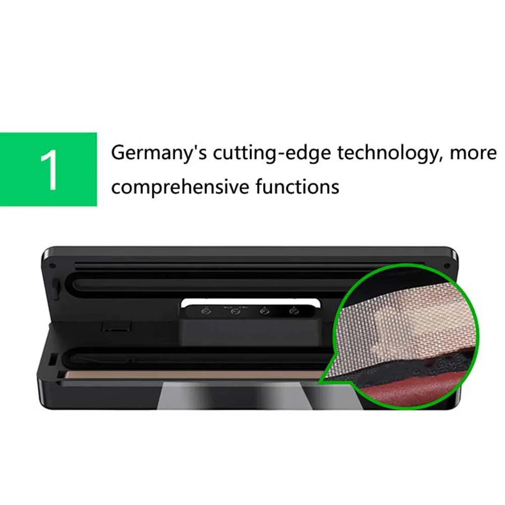 

Dry and Wet Food Preservation Sealing Packing Machine Household Vacuum Sealer Dual Purpose Sealing Machine