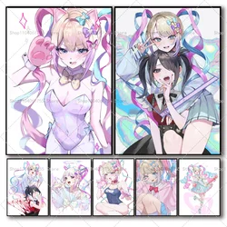 1PC Needy Girl Overdose Game Poster Self-adhesive Art Waterproof Paper Sticker Coffee House Bar Room Wall Decor