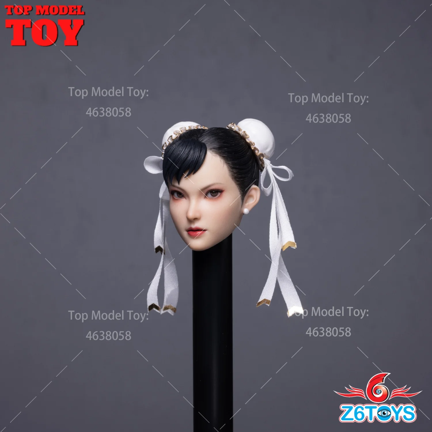Z6TOYS ZC020 1/6 Skala Asiatische Mobile Auge Schönheit Kopf Skulptur PVC Modell Fit 12'' TBL Weibliche Soldat Action Figur körper Puppen