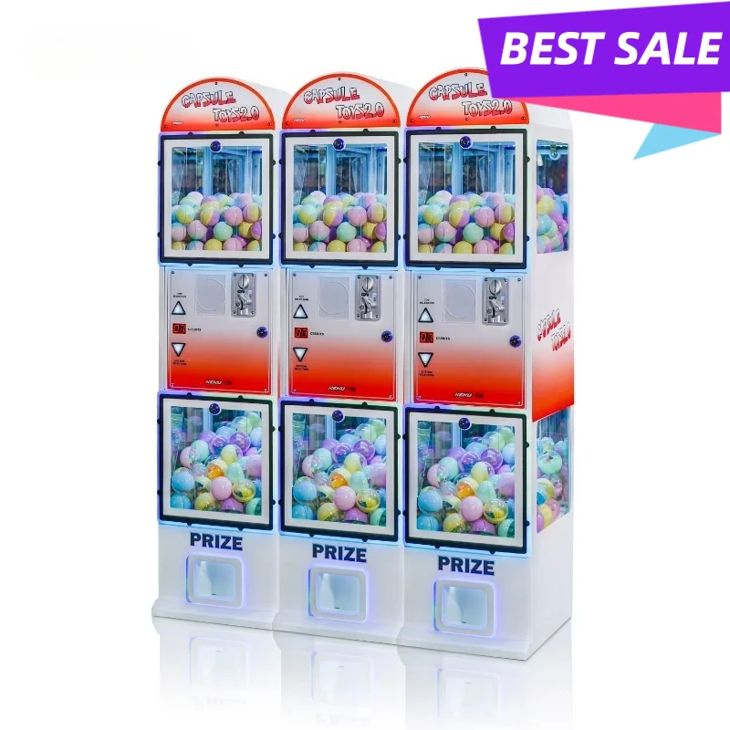 آلة كبسولات غاشابون مخصصة تعمل - مراجعة Prize Capsule Toy Machine وسعره