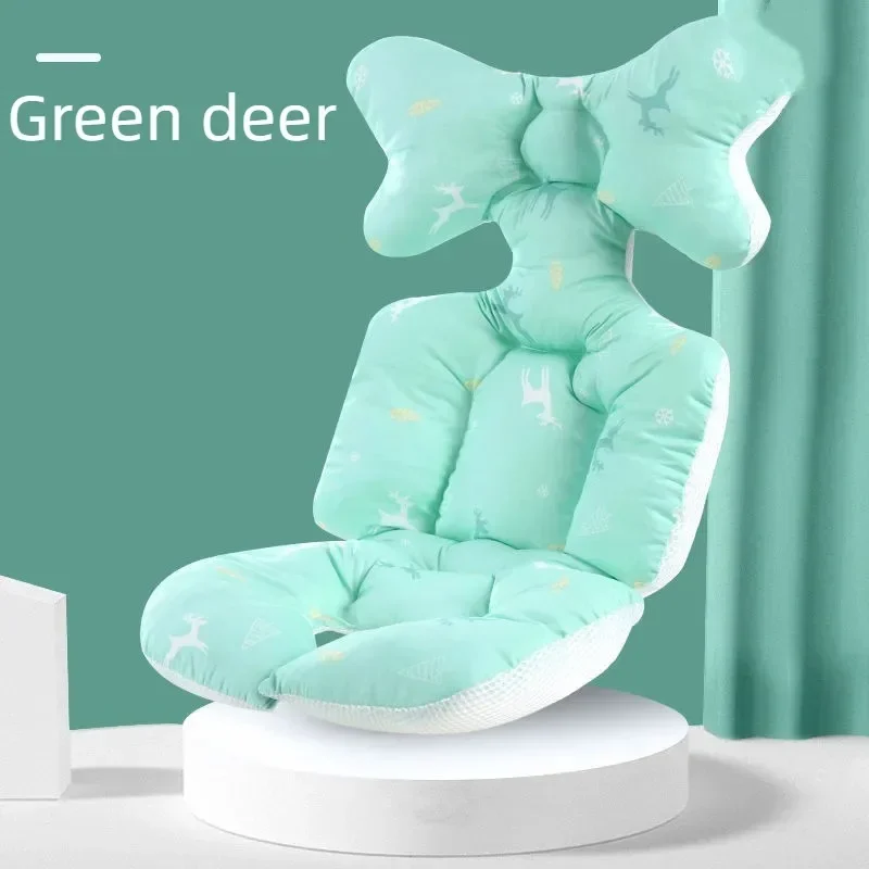 Infant Stroller Pad Comfortable Soft Cotton Cart Mat Whale Blanket Breathable Chair Seat Auto Car Cushion Protector Accessories