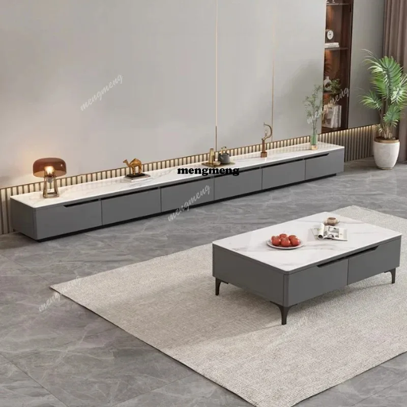 

F5822 Cheap Universal TV Stand Cabinet Gold Legs Designer TV Stand Minimalist Glass Meuble Television Salon Living Room Furnitur