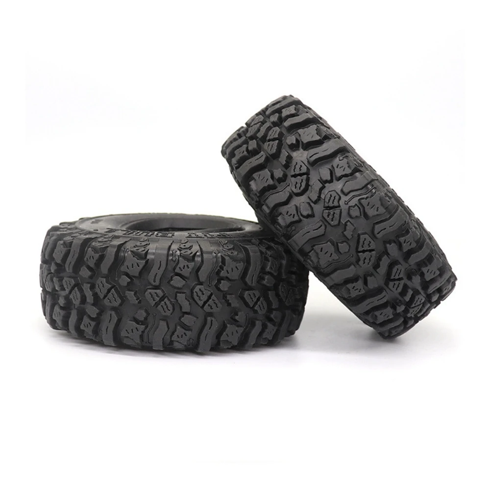 4PCS 120MM 1.9 Rubber Rocks Tyres Wheel Tires for 1/10 RC Rock Crawler Axial SCX10 90046 AXI03007 TRX4 D90