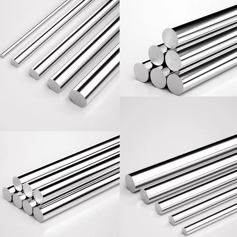 2mm 3mm 5mm 6mm 8mm 10mm 12mm Diametro Albero lineare Asta in acciaio inossidabile Barra tonda solida Stock per modello di tornio artigianale fai da te