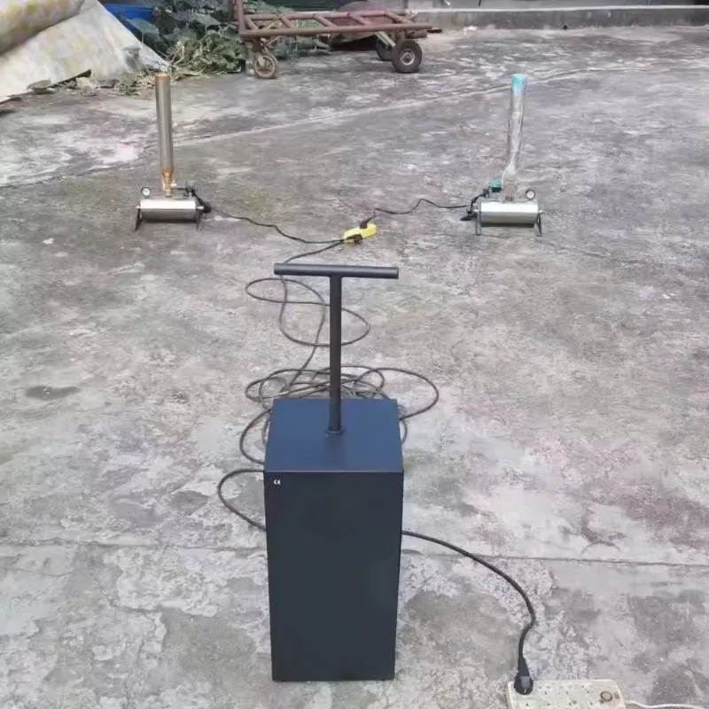 Electronic remote control for gender-revealing confetti machine