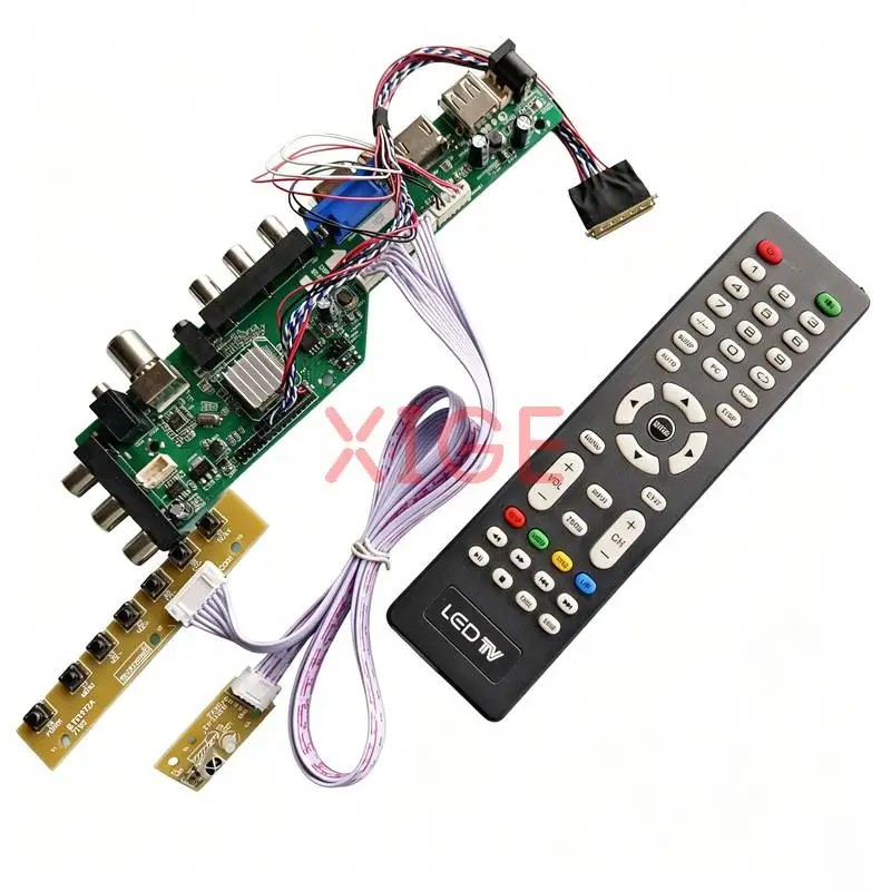

For LP140WH1 LP140WH4 LP140WH2 LP140WHU Controller Board Kit DIY HDMI/VGA/AV/USB/DVB 1366x768 1366*768 Laptop Screen 40-Pin LVDS