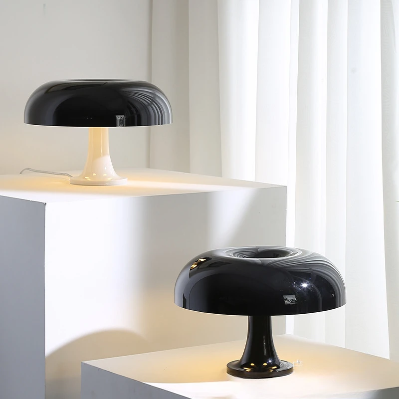 Lámpara de mesa con forma de seta USB danesa, decoración de cabecera para dormitorio de Hotel, lámpara de lectura, lámparas de pie para sala de estar, Lampara Piso