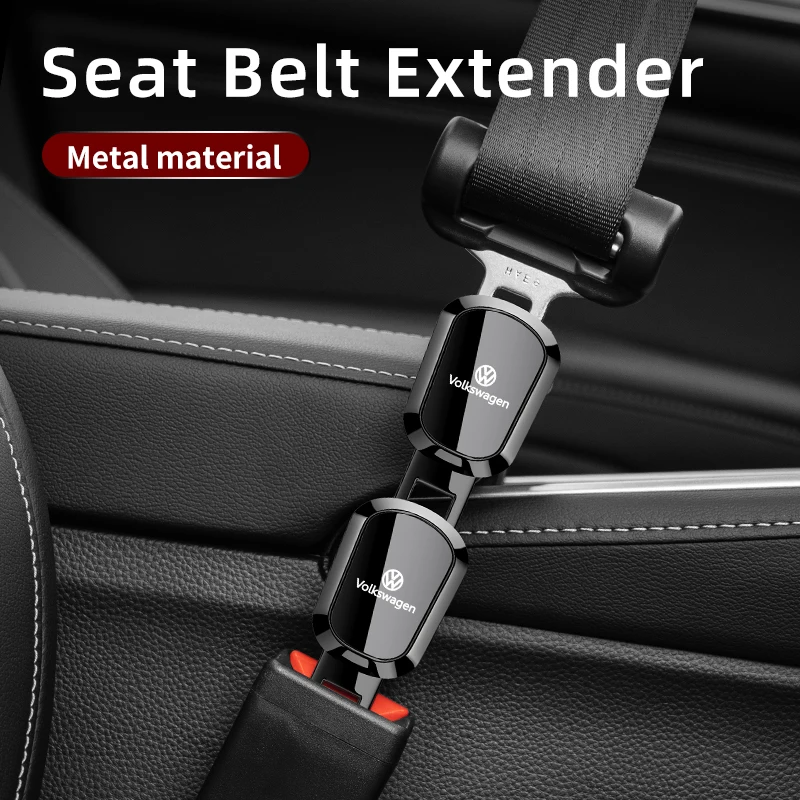 Car Seat Belt Clip Extender Seatbelt Lock Socket Safety Buckle For Volkswagen VW Jetta Golf Beetle CC EOS GTI MK2 MK4 MK5 MK6 MK