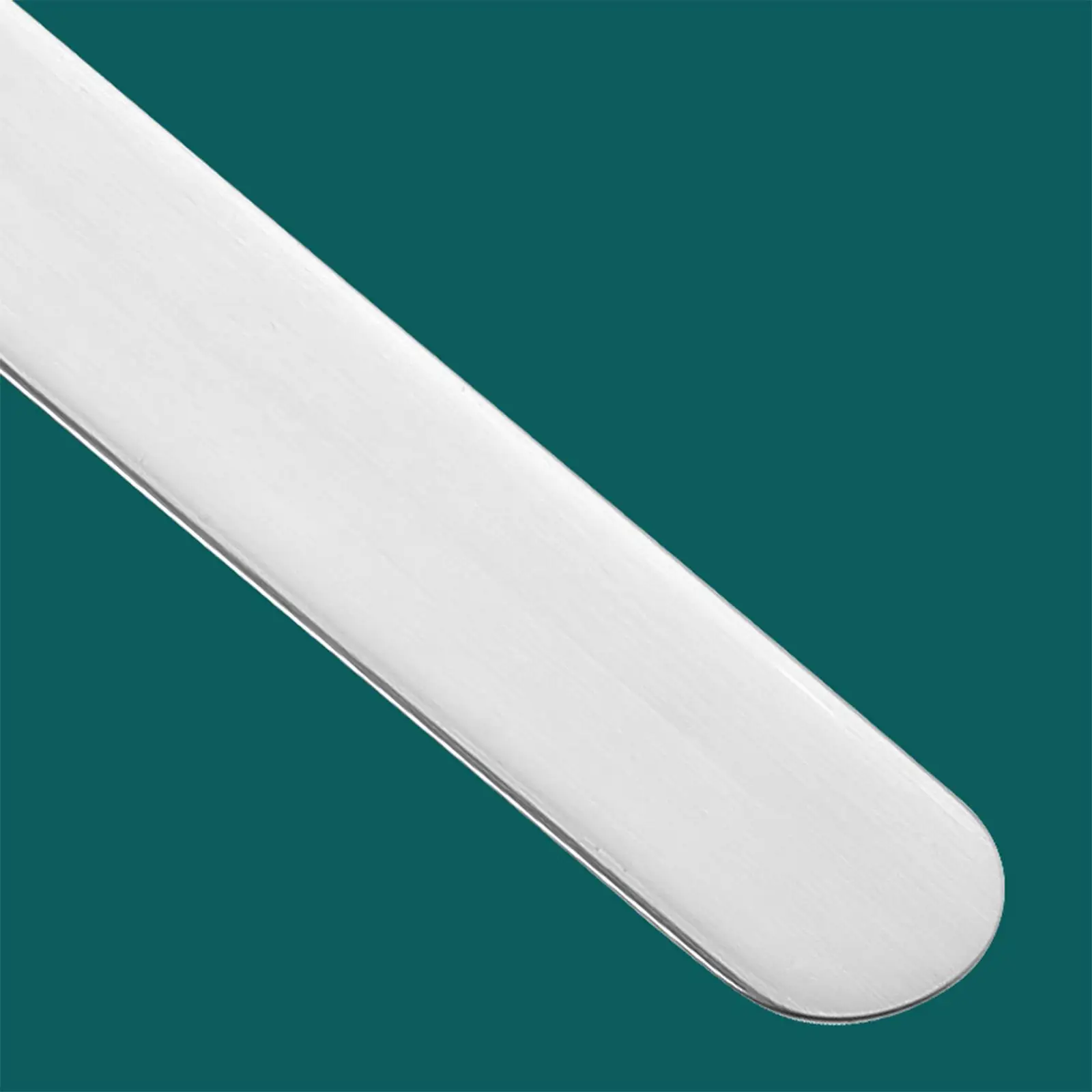 Double Ended makeup spatula Professional Rustproof Nail Art Stainless Steel Makeup Stirring Rod for Cream Artist Eyeshadows