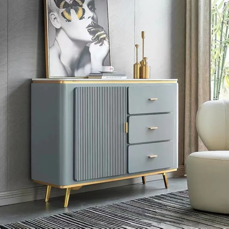 entrance cabinet entrance living room decoration cabinet multi-functional home storage cabinet solid wood sideboard