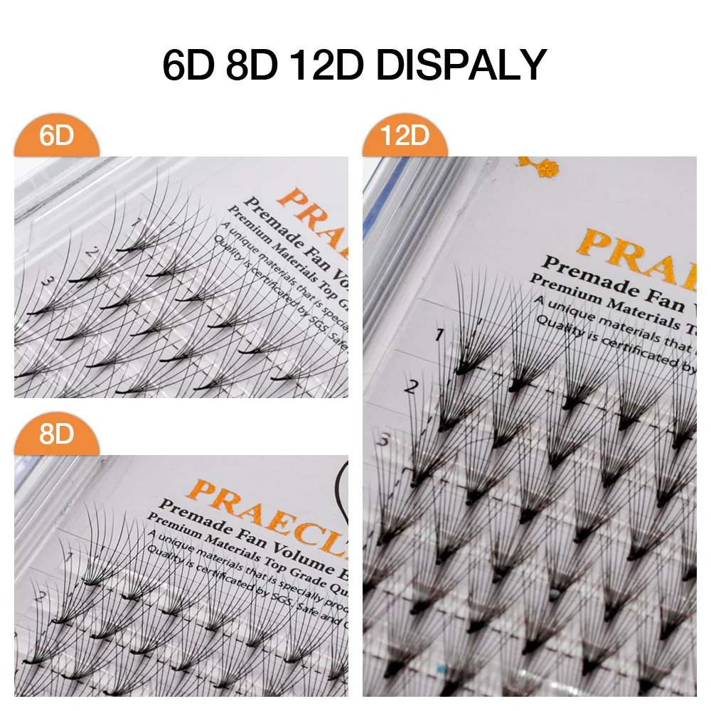 ขนตาปลอม6 8D 10D ทำจากวัสดุพรีเมียม, ขนตาปลอมทำจากวัสดุคุณภาพดีตัวต่อขนตาส่ง24ชั่วโมง