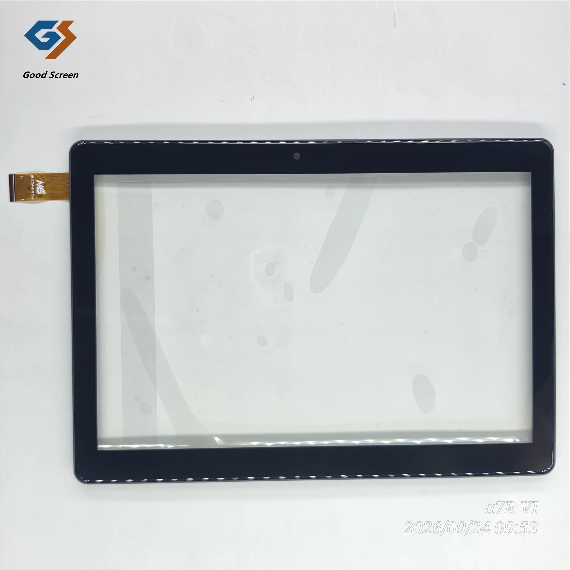 10.1Inch Black With Frame P/N MS1735A-FPC V2.0 Tablet PC Capacitive Touch Screen Digitizer Sensor External Glass Panel