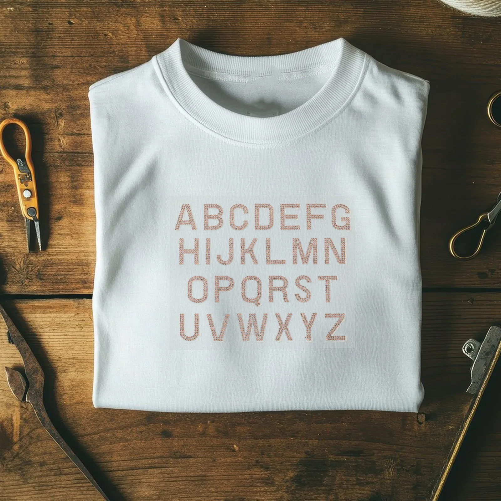 

26 шт. Золотые аппликации-буквы со стразами для декора, рукоделия, ремонта одежды, патчи для курток