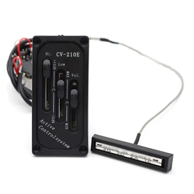 CV-210E Piezoelectric Pickup For Violin 2-Stage Signal Boost For Live Playback And Private Headphone Listening